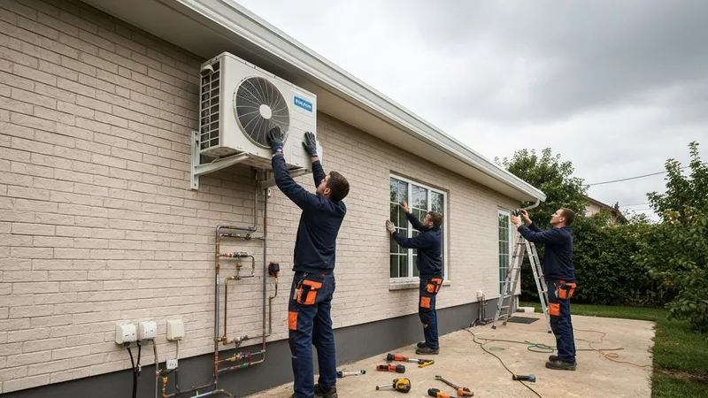 Étapes de l'installation d'une climatisation